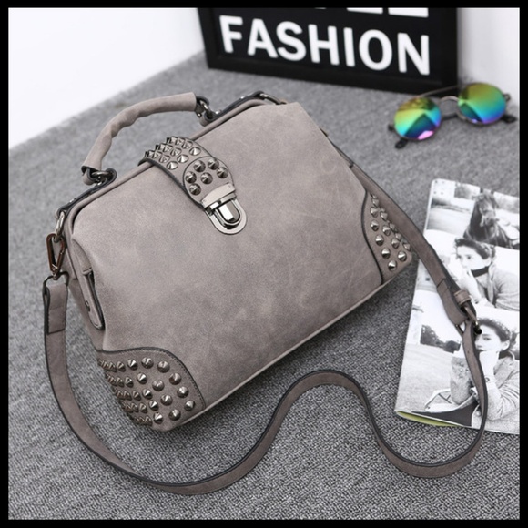 NEW HELENA Studded Tote Crossbody - Picture 4 of 8